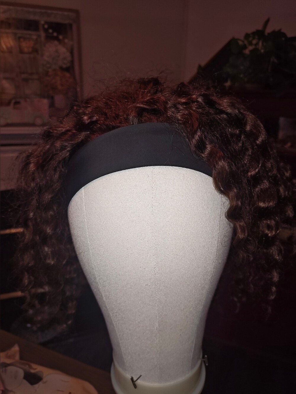Chocolate Brown Headband Wig By Youngirl